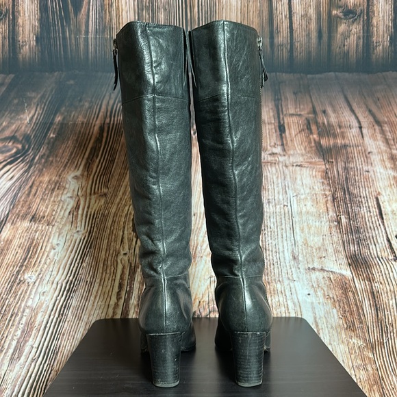 Cole Haan Heeled Leather Knee High Boots Womens Sz 7.5B - Picture 5 of 8